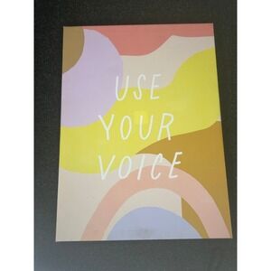 Use Your Voice Canvas Print